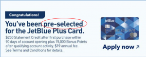 Pre-Selected Marketing BS